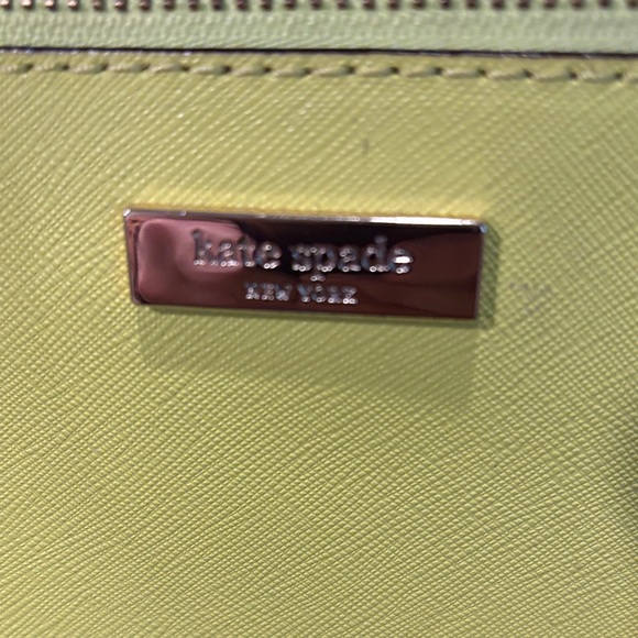 Kate Spade Lime yellow/Green Satchel with long strap - Picture 2 of 9